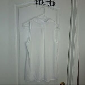 Elegant White Sleeveless Top